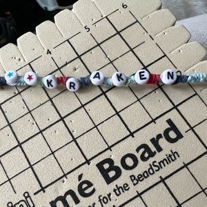 Kraken, all hemp and beads.